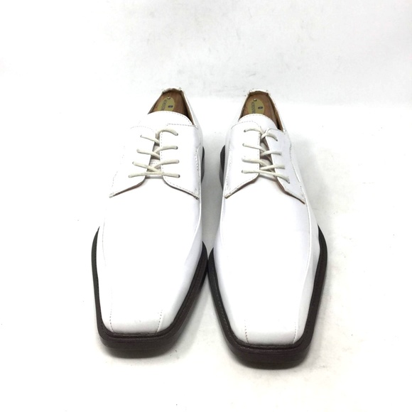 Lucio Ricci Men\'s Oxfords Shoes Size 10 M White main image 5